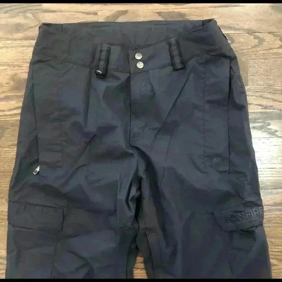 Bonfire Evolution Black Men’s Small 28-30 Snowboarding Skiing Pants Classic Fit - Picture 9 of 10